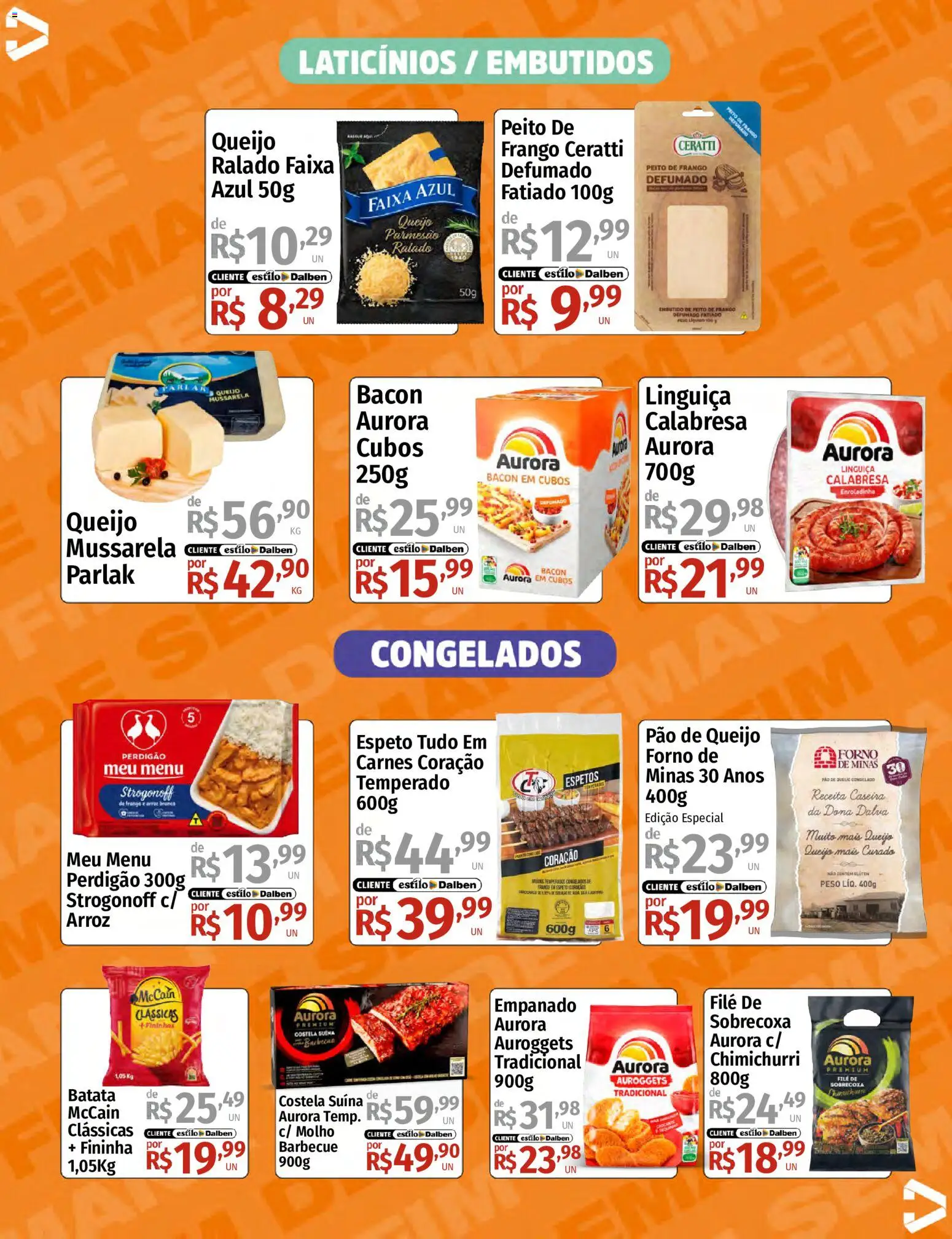 Supermercado Dalben Folheto - válido de 25/09/2026 | Página: 10 | Produtos: Forno, Pesto, Arroz, Peito de frango