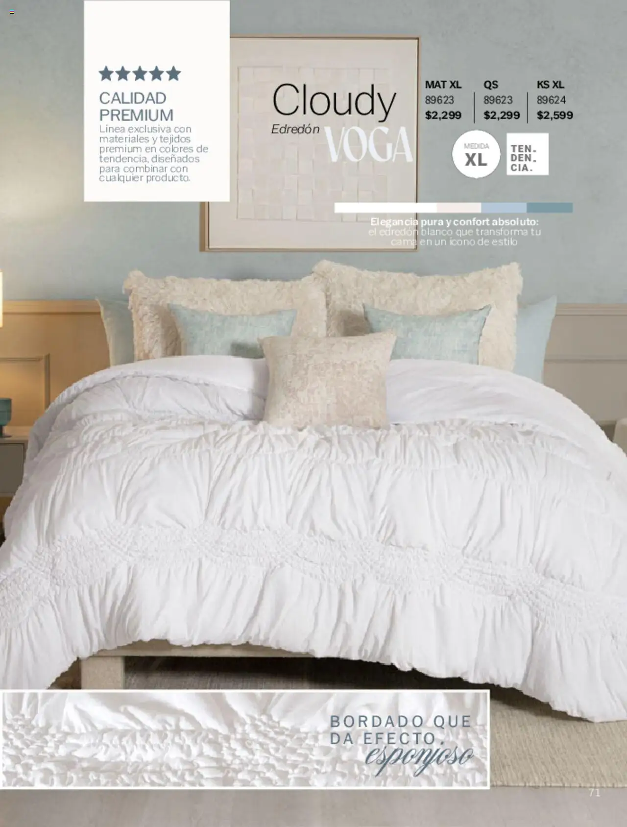 Nuevas ofertas de Vianney válidas en toda la República Mexicana desde el 07.03.2025. ¡Encuentra las mejores ofertas en Vianney catálogo Primavera! | Página: 73 | Productos: Cama