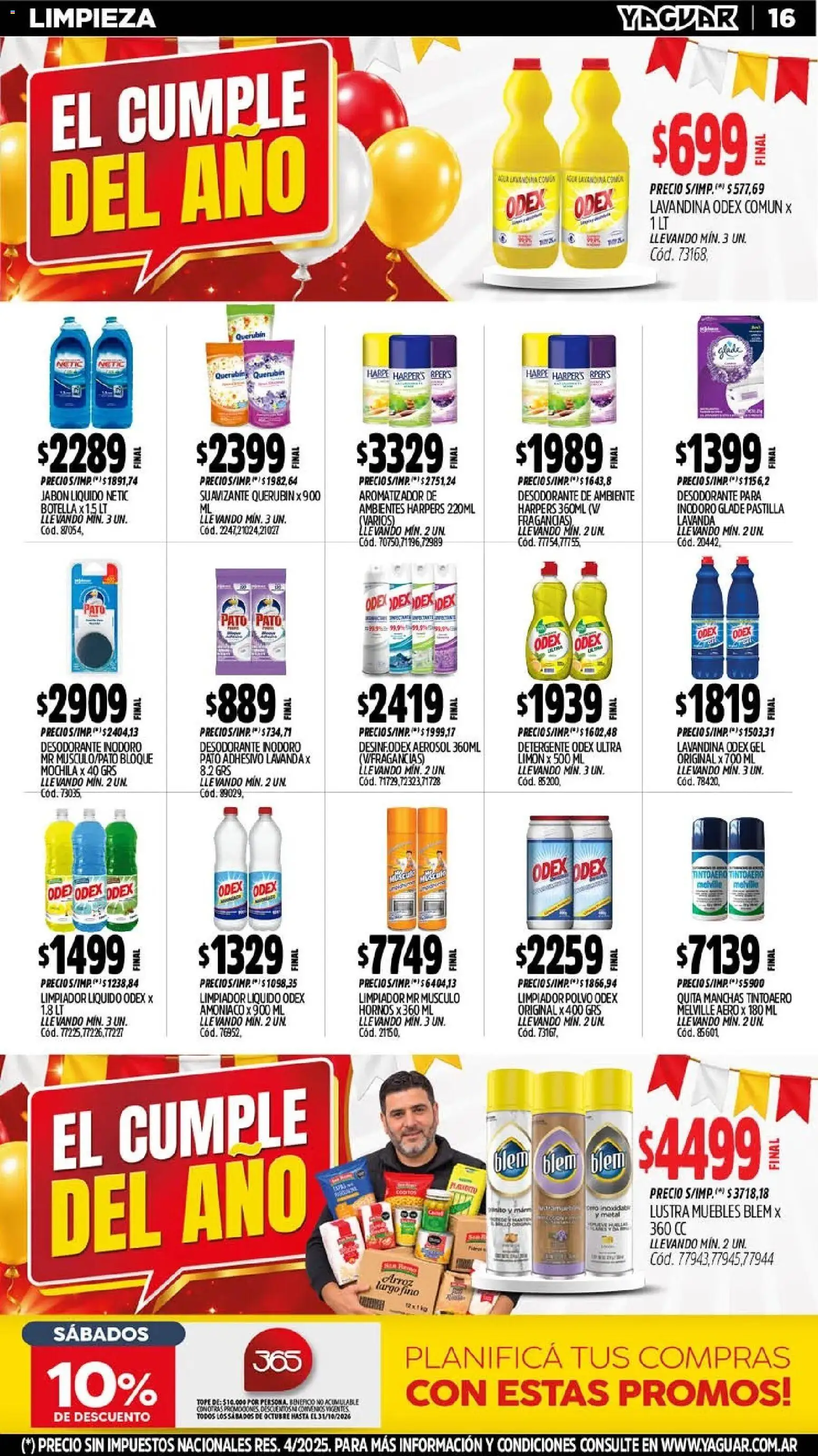 Revista de ofertas Yaguar - Página 18 - Ofertas válidas hasta el 1 de noviembre de 2026