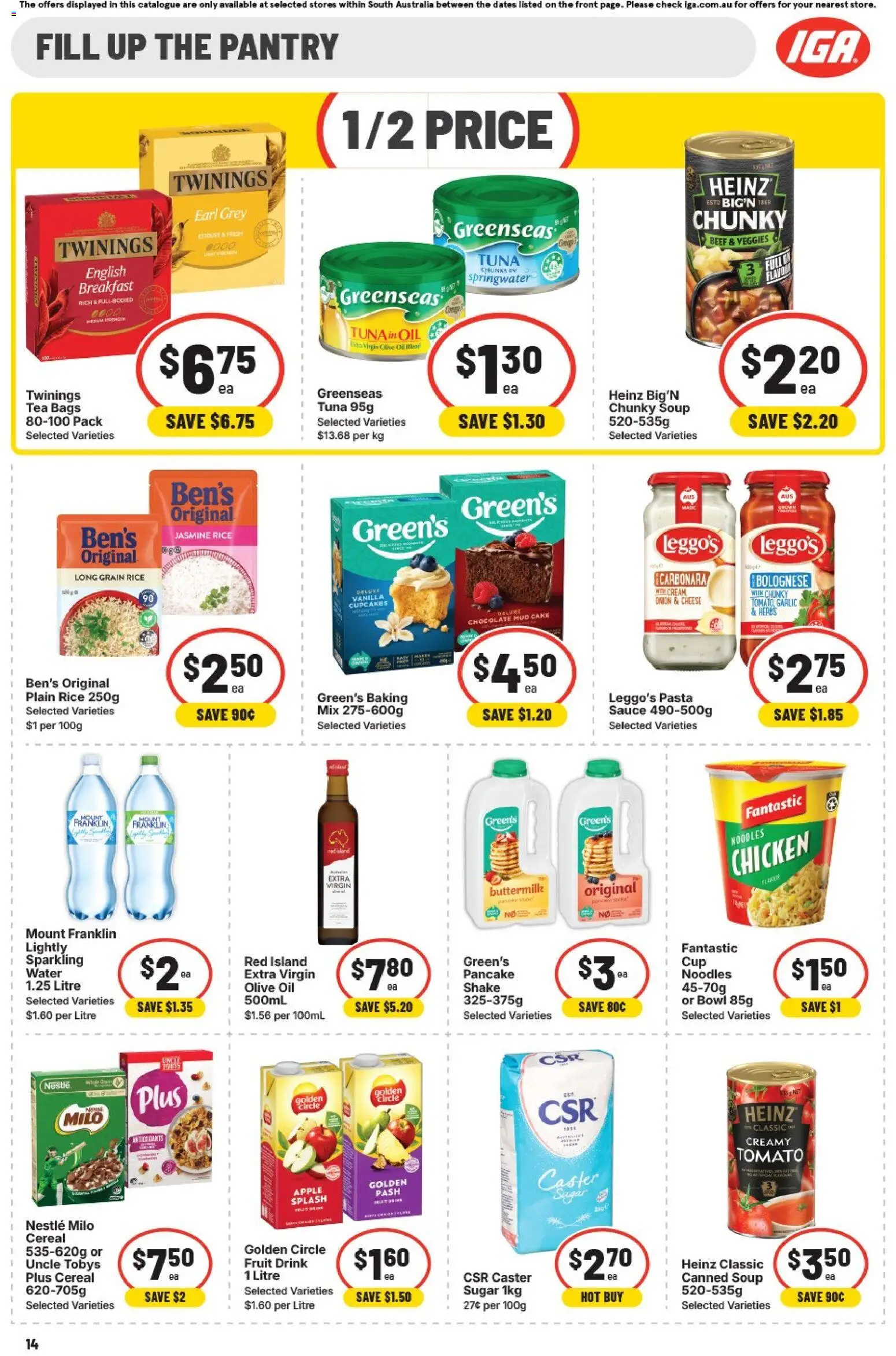 IGA catalogue - valid from 26/08/2026 | Page: 10 | Products: Butter, Oven, Bakery