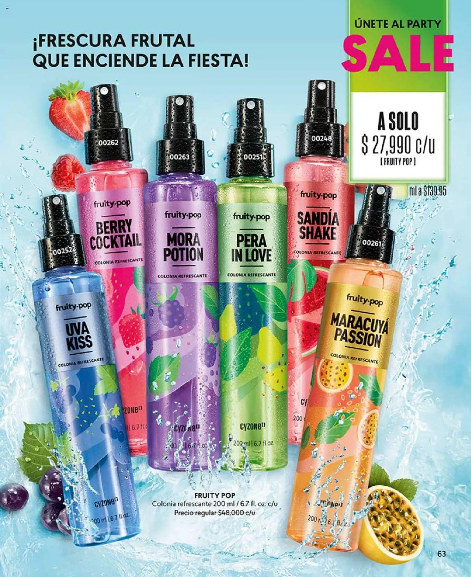 CyZone revista - valida desde el 17.07.2026 | Página: 75 | Productos: Maracuyá, Mora, Pera