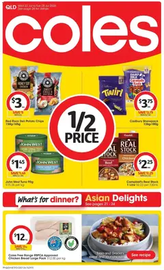 Preview of Coles catalogue QLD - valid from 22/07/2026