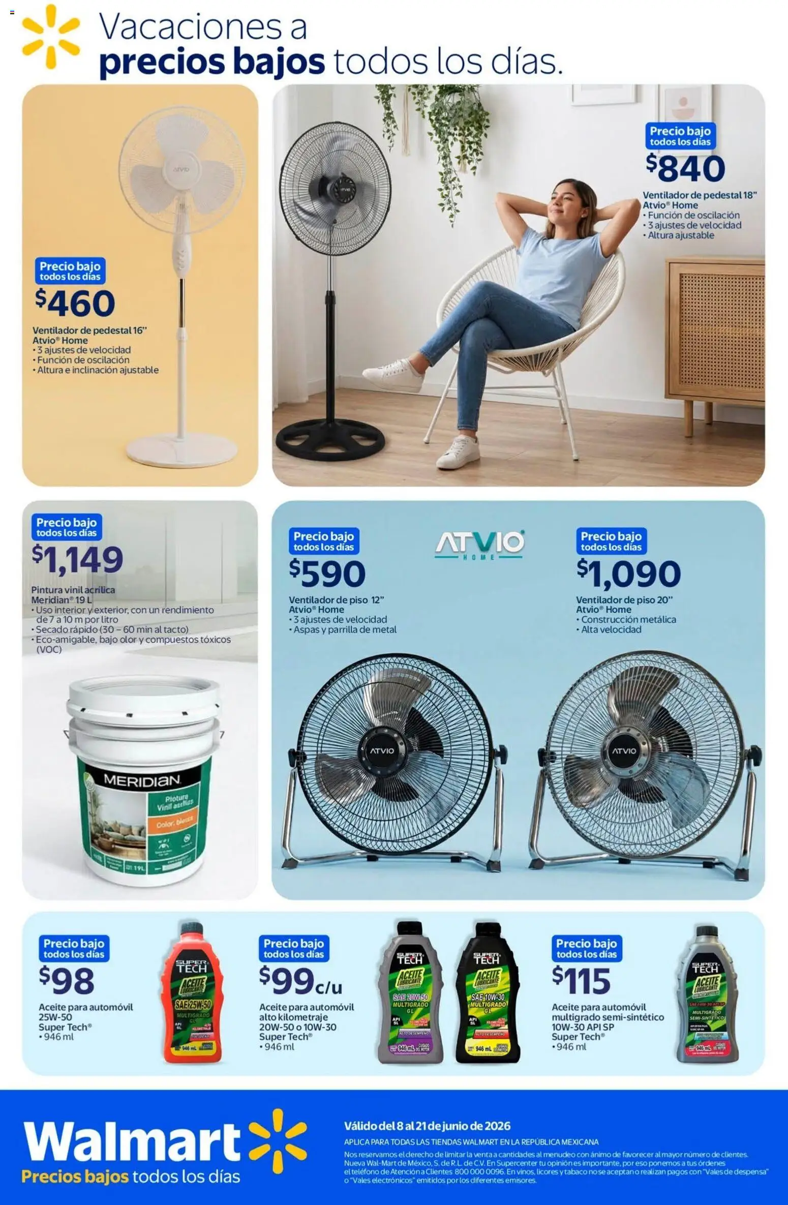 Nuevas ofertas de Walmart válidas en toda la República Mexicana desde el 08.06.2026. ¡Encuentra las mejores ofertas en Walmart folleto Toy Story! | Página: 22 | Productos: Parrilla, Despensa, Pintura, Teléfono