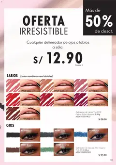 Vista previa de folleto Oriflame catálogo - Campaña 9 de la Oriflame válido desde 20/06/2026 | Página: 131 | Productos: Delineador de ojos, Delineador