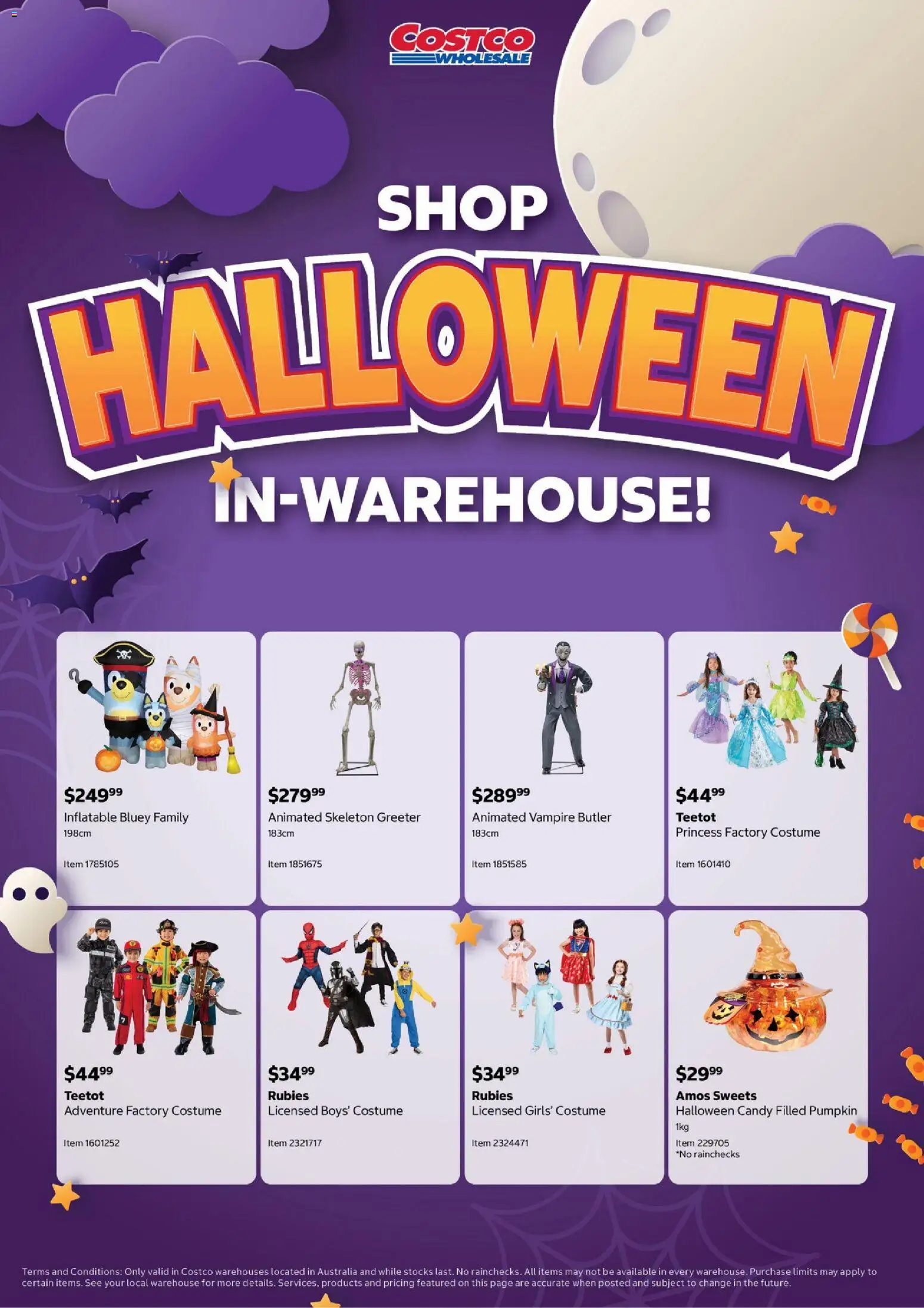 Costco catalogue - valid from 10/08/2026 | Page: 1 | Products: Pumpkin