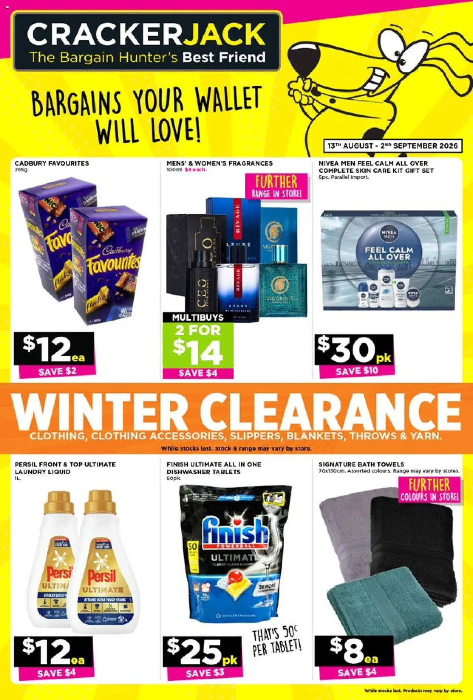 Crackerjack catalogue from 13 Aug 2026 | Page: 1