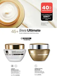 Vista previa de CREMA FACIAL DÍA, Piel visiblemente más firme, suave y con apariencia radiante**., nuevo folleto de la tienda, válido en México a partir del 10/07/2026 | Página: 117 | Productos: Crema, Radiante