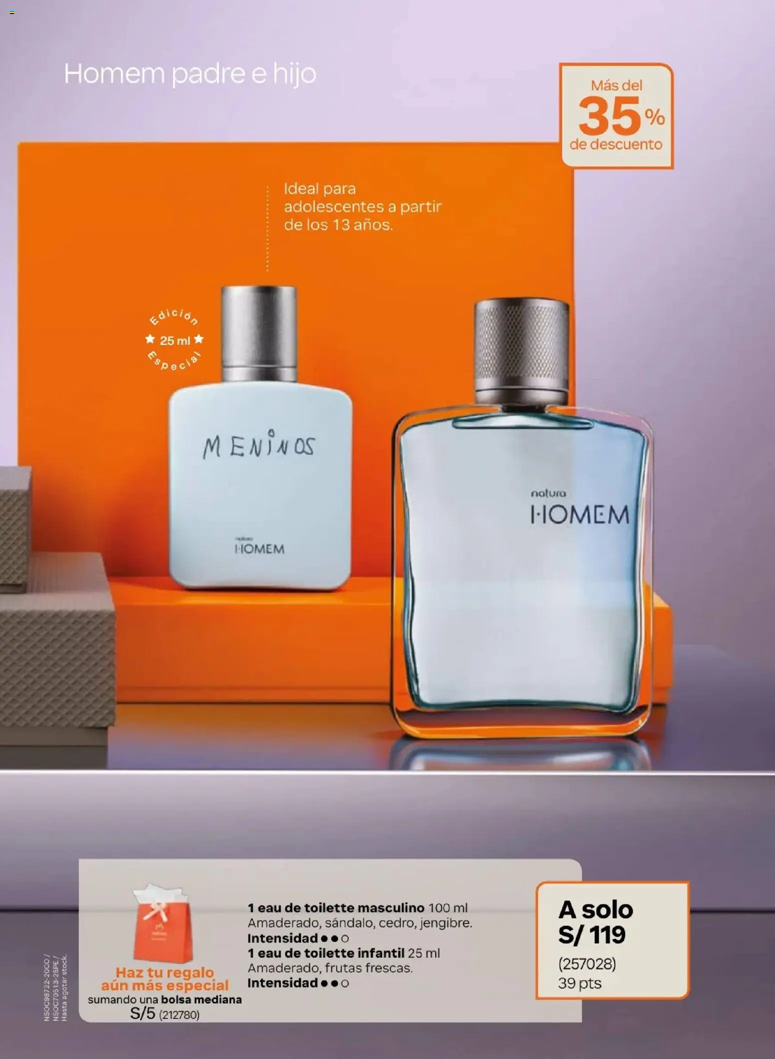 Catálogo Natura válido desde 24.05.2026 | Página: 14 | Productos: Bolsa, EAU de Toilette