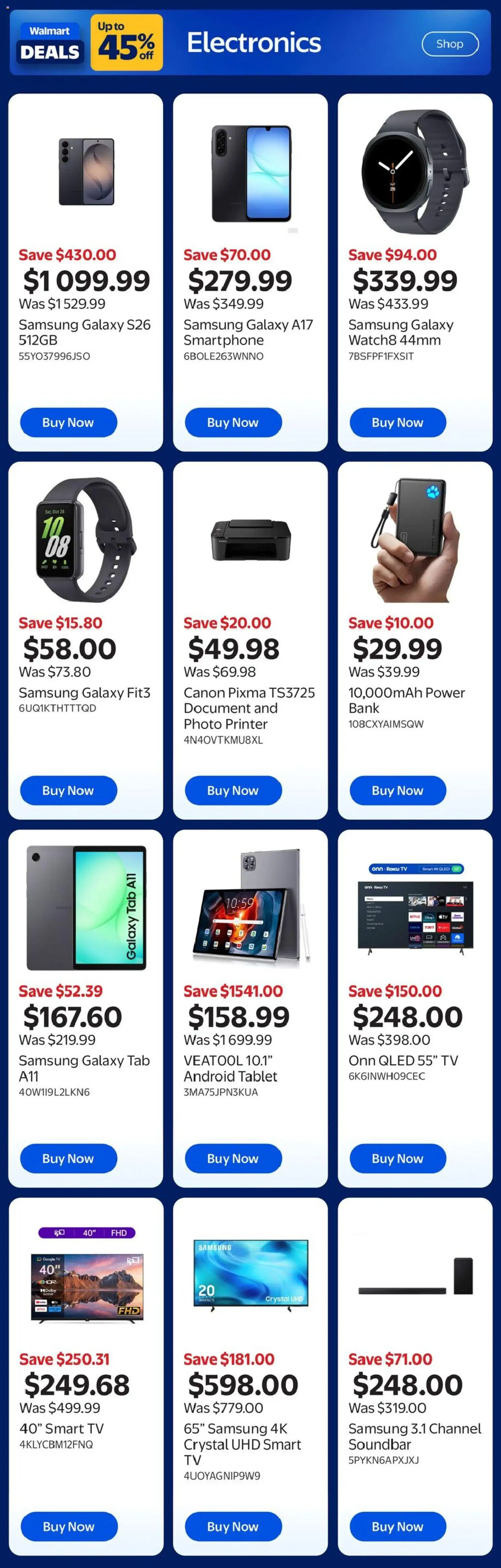 Walmart flyer valid from Oct 5, 2026 | Page: 2