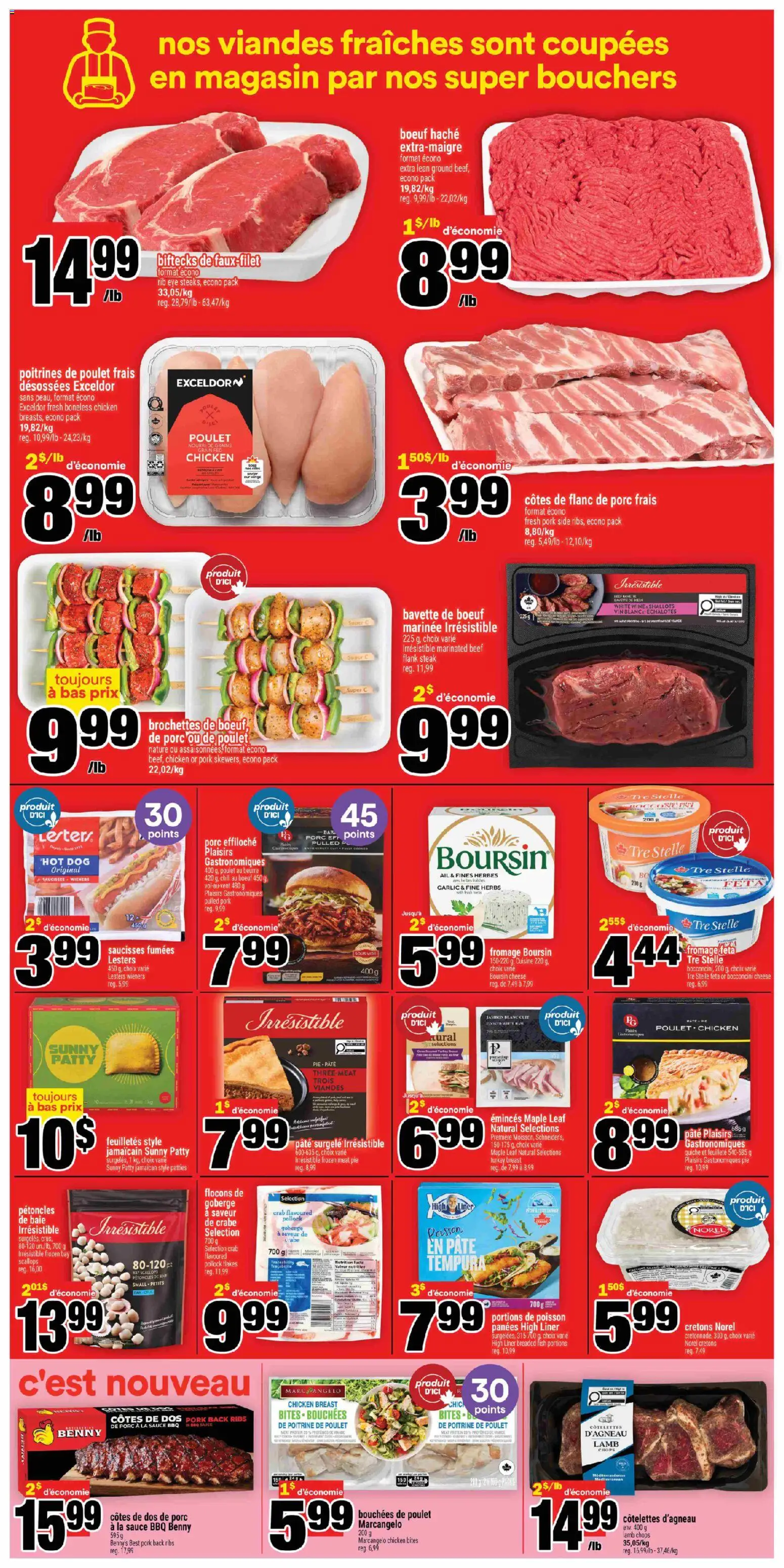 Super C flyer valid from Jul 23, 2026 | Page: 7 | Products: Cheese, Wine, Chicken, Pork