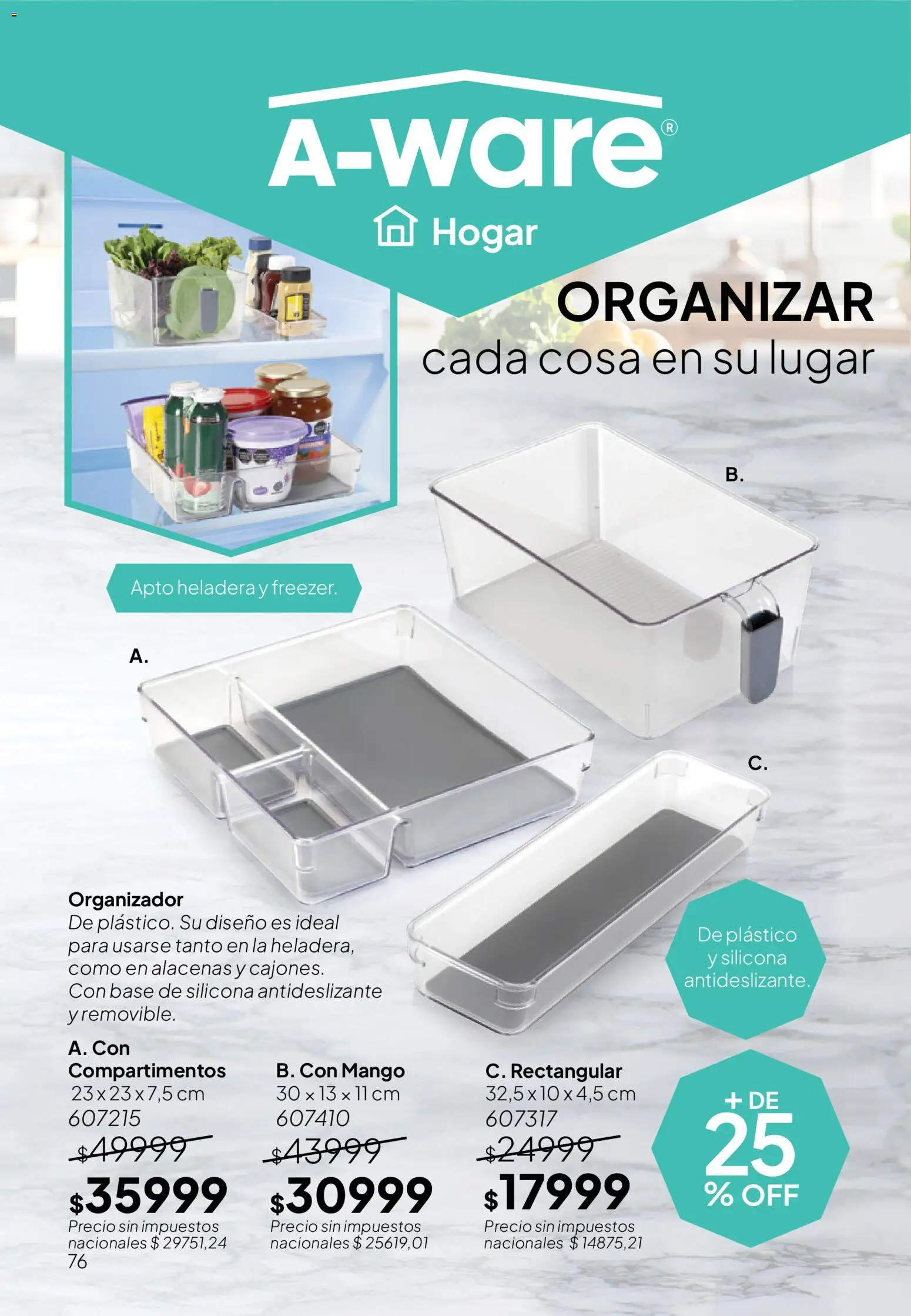 Tupperware Folleto │ válido desde el 28.04.2026 | Página: 77 | Productos: Organizador, Mango, Heladera