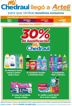 Vista previa de Arteli folleto MiChedraui, nuevo folleto de la tienda, válido en México a partir del 11/09/2026