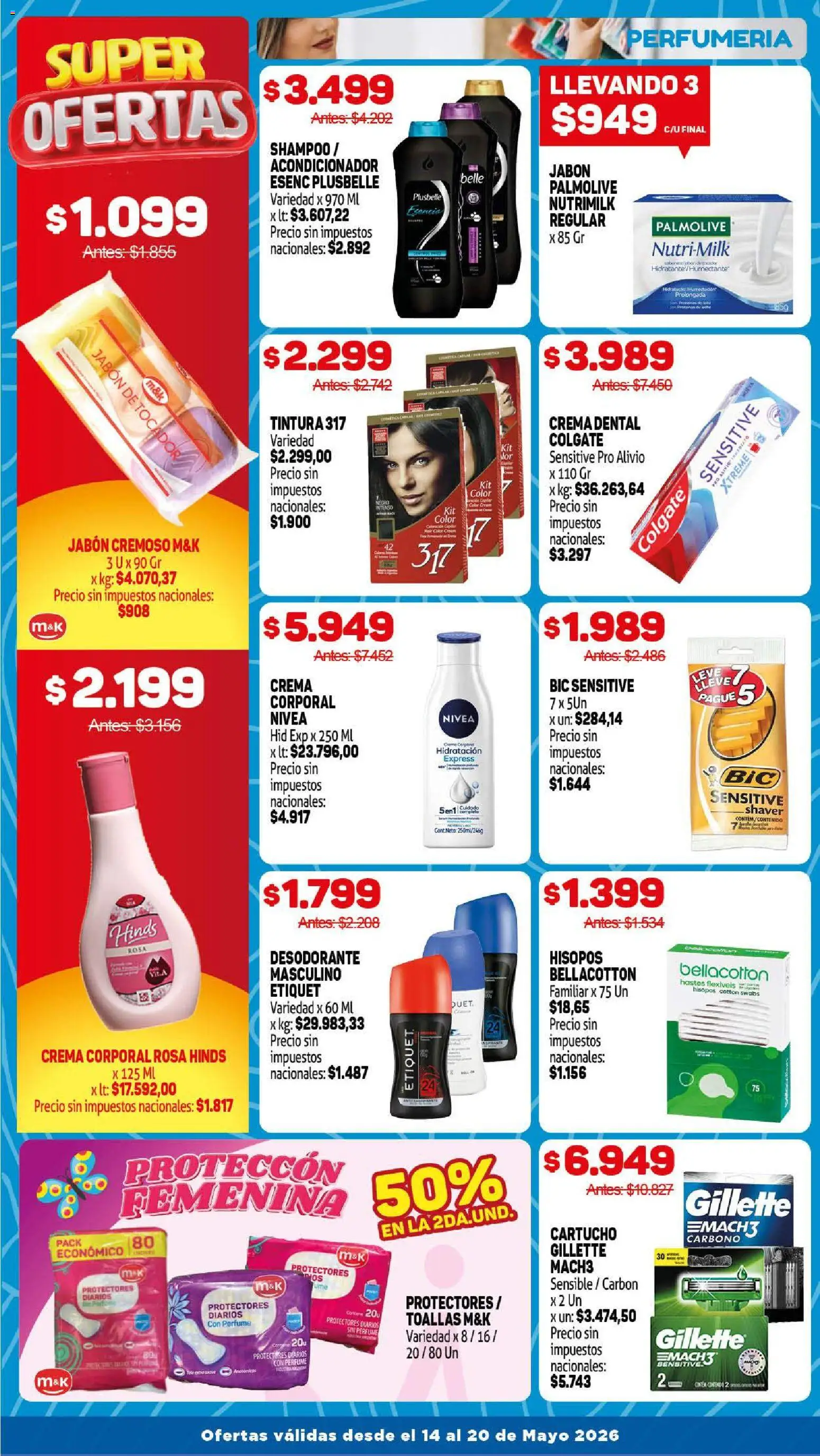 Makro ofertas │ válido desde el 14.05.2026 | Página: 11 | Productos: Perfume, Acondicionador, Jabón, Crema