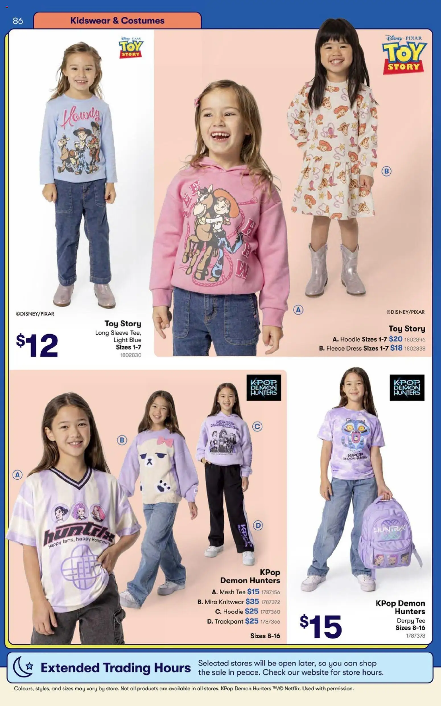 Big W catalogue - valid from 09.06.2026 | Page: 86 | Products: Light, Long sleeve, Dress, Hoodie