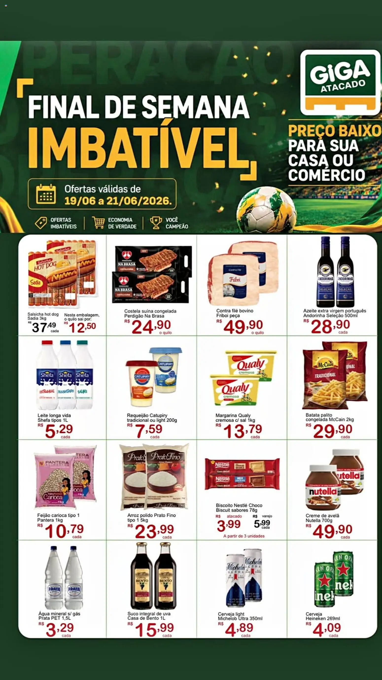 GIGA Atacado Folheto - válido de 19.06.2026 | Página: 1