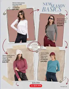 Vista previa Vitnik - Mujer válido desde el 01/06/2026 | Página: 63 | Productos: Remera
