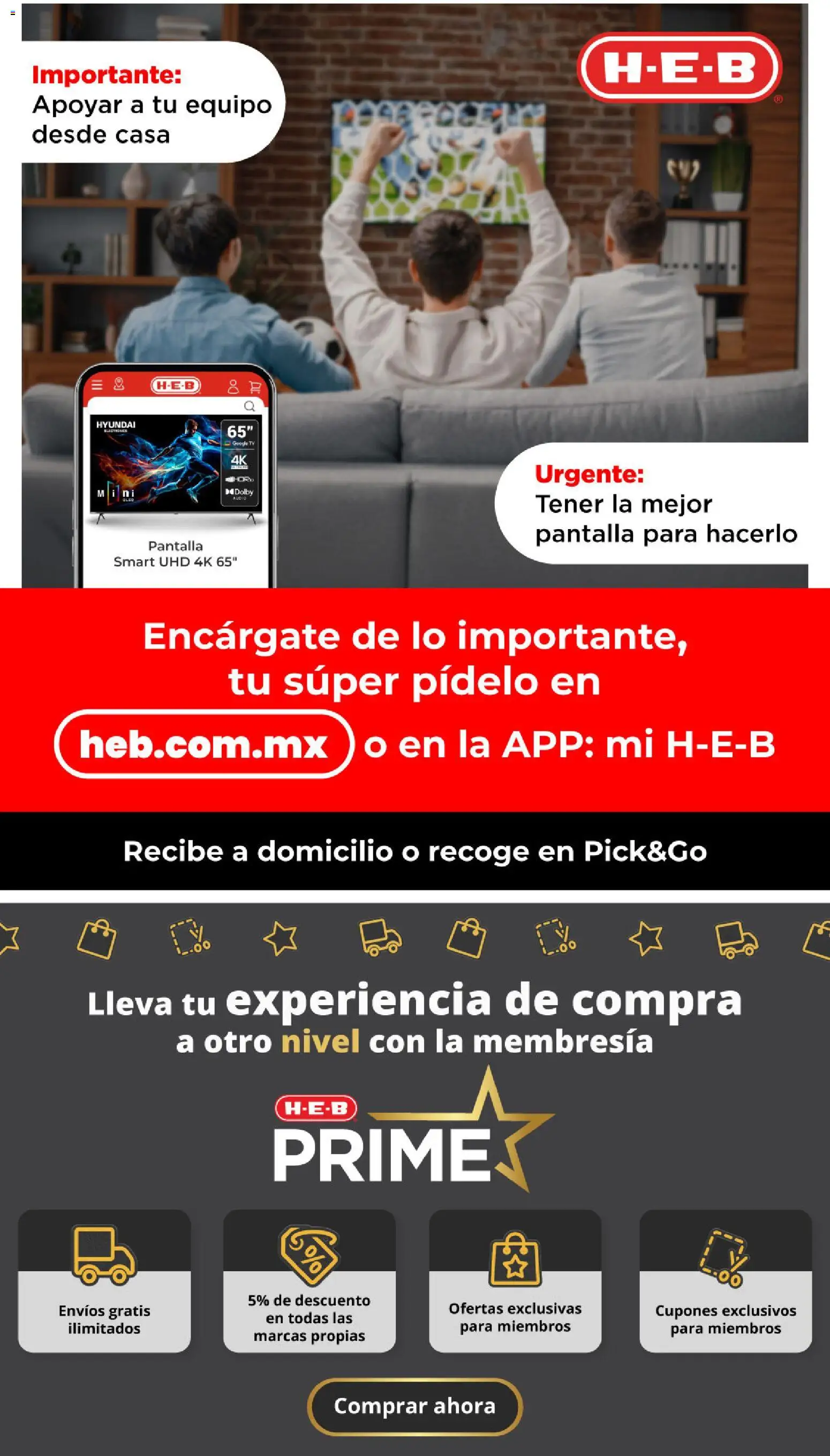 Nuevas ofertas de H-E-B válidas en toda la República Mexicana desde el 05.06.2026. ¡Encuentra las mejores ofertas en H-E-B folleto! | Página: 2 | Productos: Audio