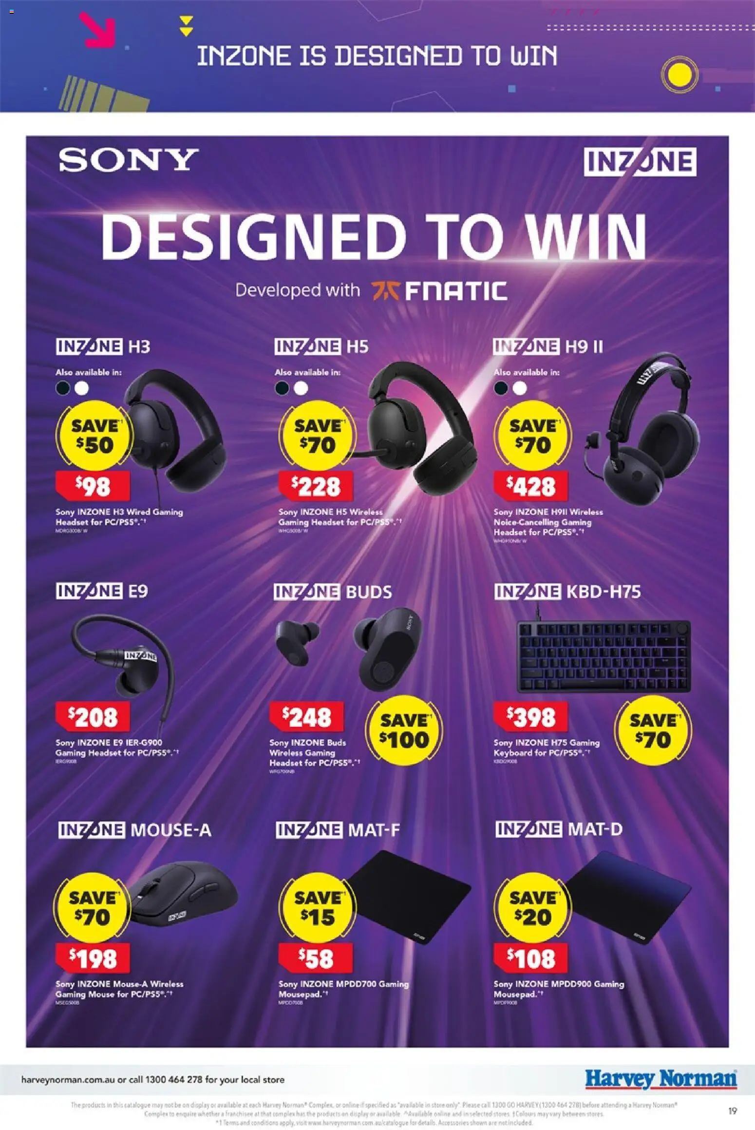 Harvey Norman catalogue - valid from 09/04/2026 | Page: 19 | Products: Mouse, Keyboard, Headset