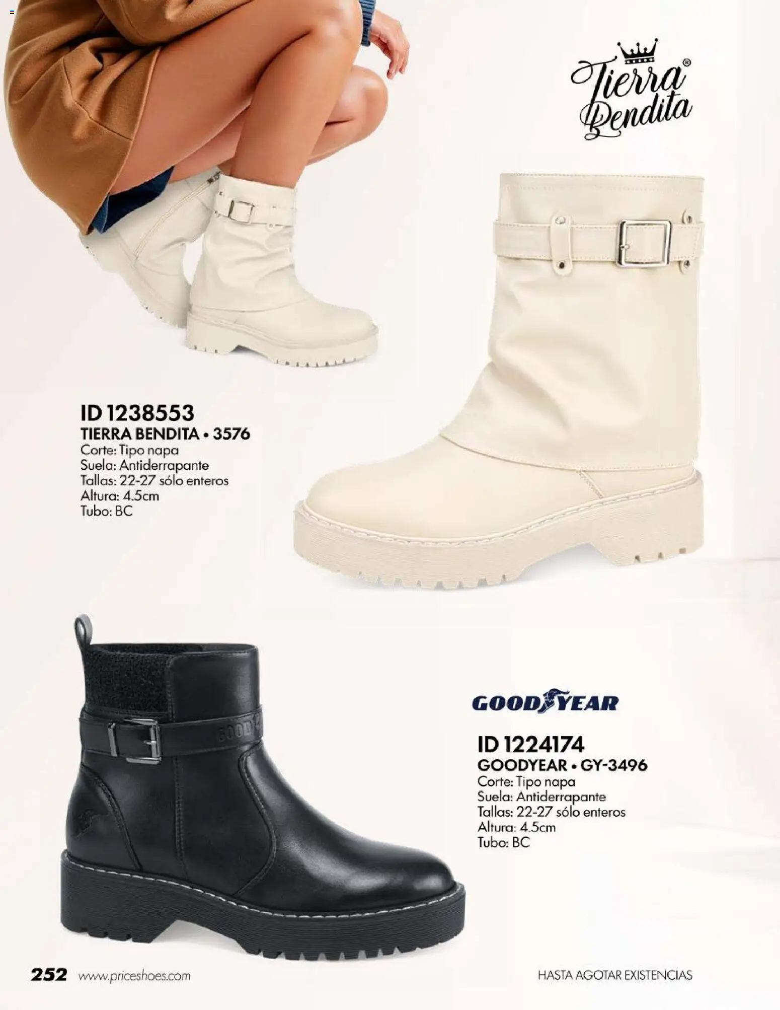 Nuevas ofertas de Price Shoes válidas en toda la República Mexicana desde el 18/07/2026. ¡Encuentra las mejores ofertas en Price Shoes catálogo Botas! | Página: 252