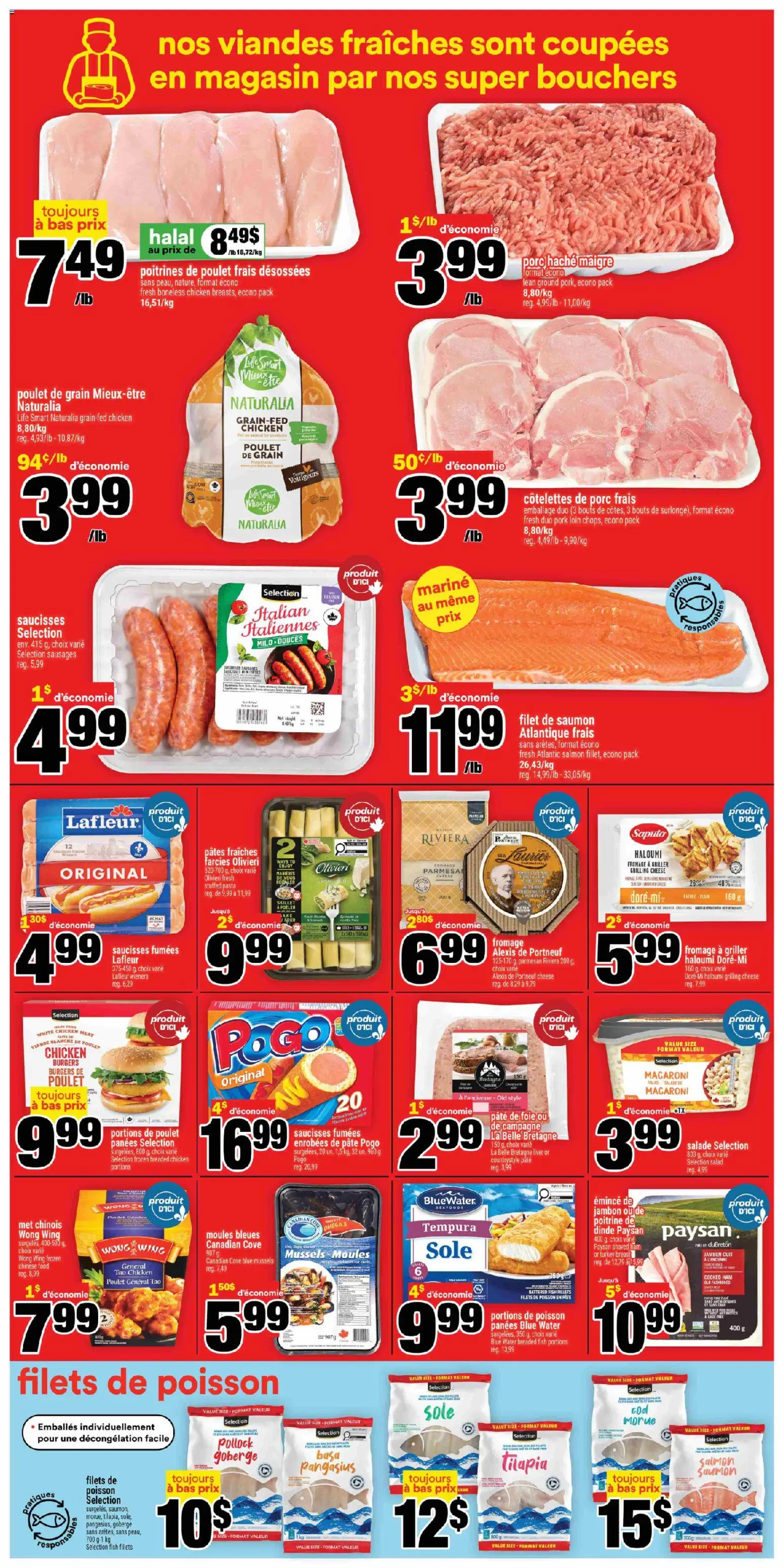 Super C flyer valid from Jul 30, 2026 | Page: 6 | Products: Pâté, Cheese, Omega 3, Pork