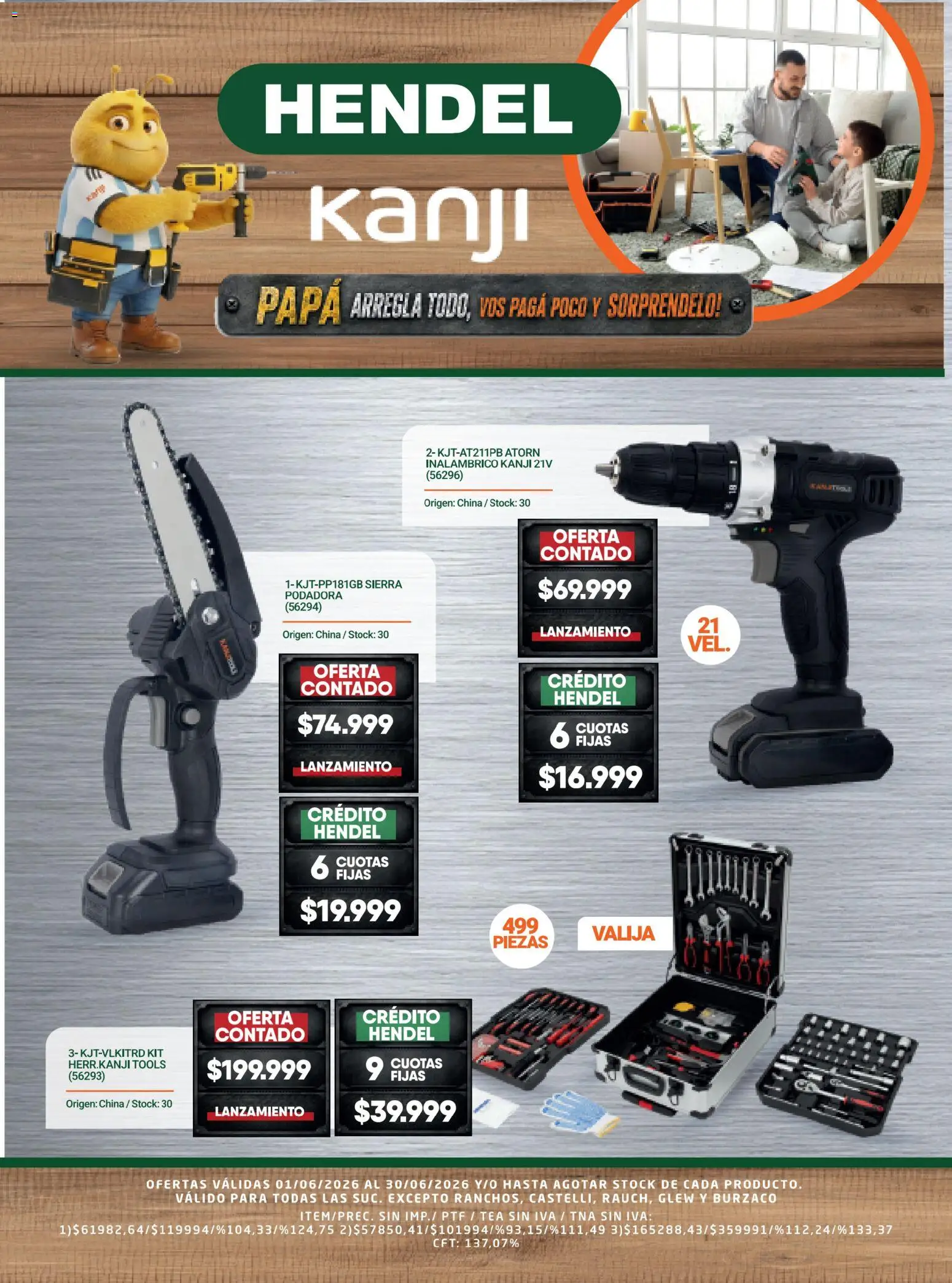Hendel catálogo │ válido desde el 01/07/2026 | Página: 9 | Productos: Valija, Papa, Sierra