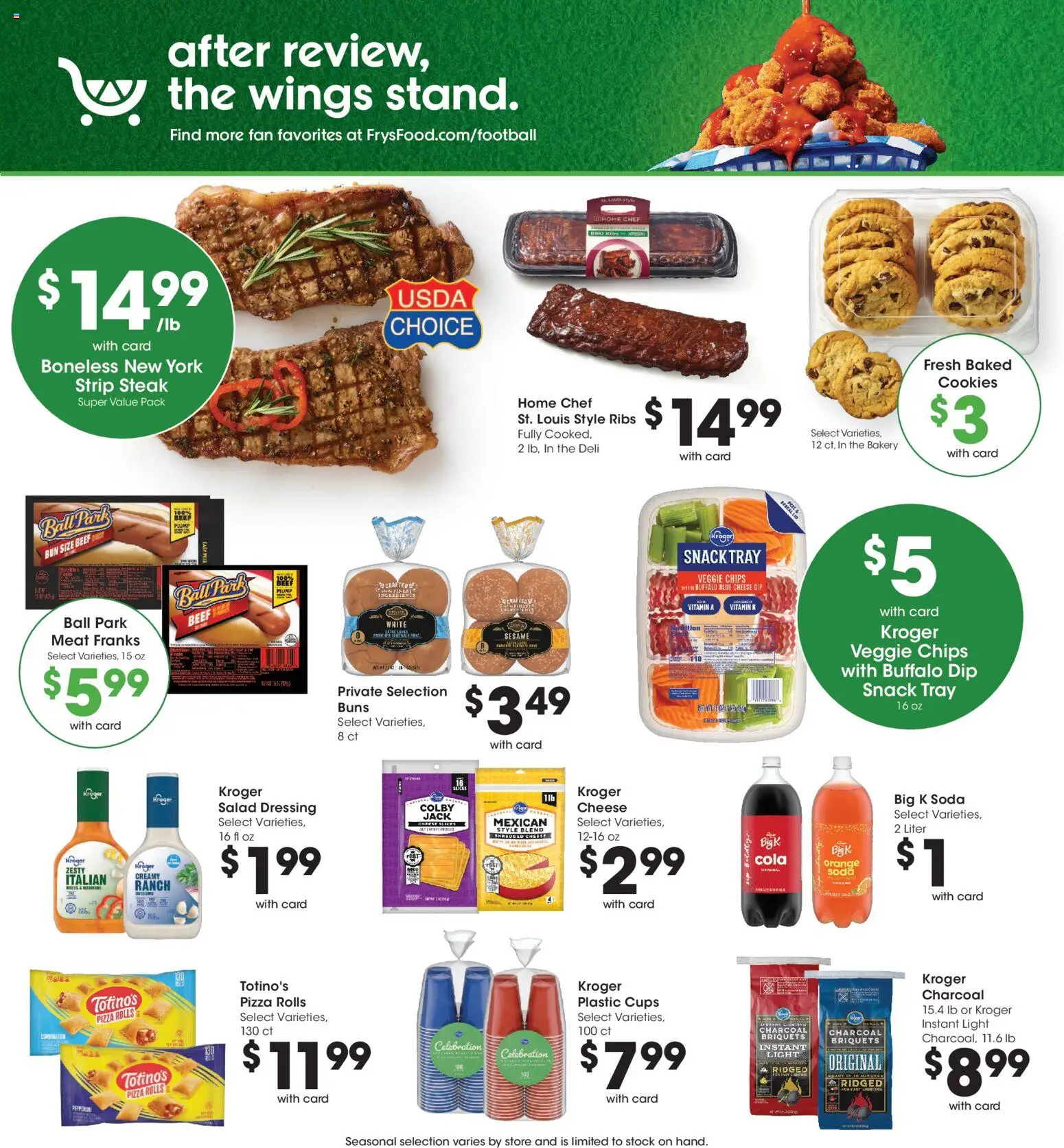 Fry's Food Weekly Ad - valid from 09/16/2026 | Page: 6 | Products: Bakery, Meat, Pizza, Dressing