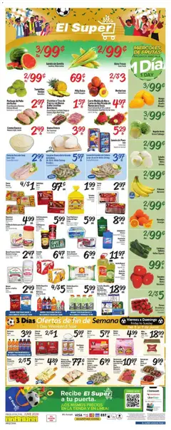 Preview of El Super weekly ads valid from 03.06.2026