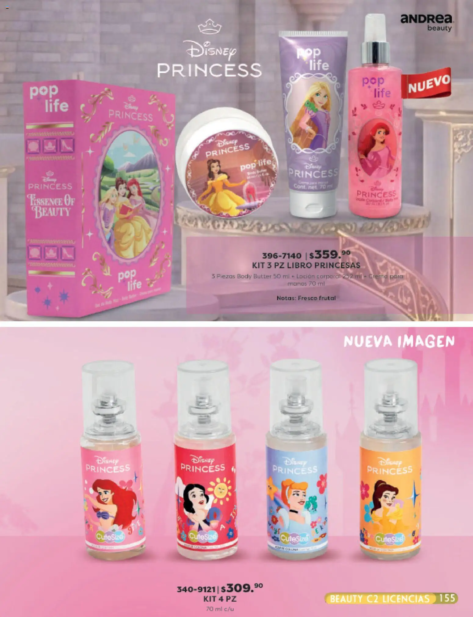 Nuevas ofertas de Andrea válidas en toda la República Mexicana desde el 24.05.2026. ¡Encuentra las mejores ofertas en Andrea catálogo Beauty! | Página: 155 | Productos: Crema, Loción, Body