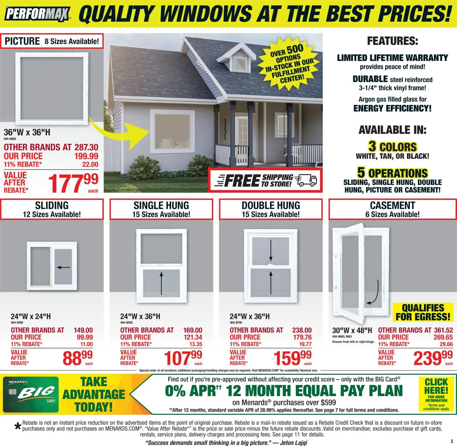 Menards - Weekly Ad - valid from 10/21/2026 | Page: 3
