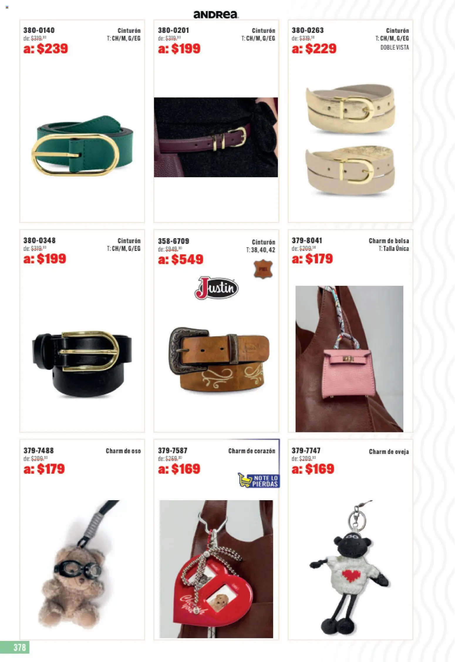 Nuevas ofertas de Andrea válidas en toda la República Mexicana desde el 31.05.2026. ¡Encuentra las mejores ofertas en Andrea catálogo Outlet! | Página: 378