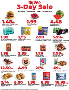 Preview of HyVee weekly ads valid from 09/04/2026