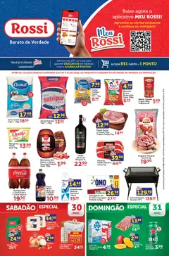 Rossi Supermercados ofertas Fim de semana - Pré-Visualização do folheto da loja Rossi Supermercados, válido de 30.05.2026