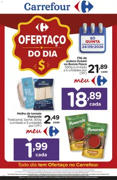 Carrefour ofertas do Dia - Pré-Visualização do folheto da loja Carrefour, válido de 24/09/2026