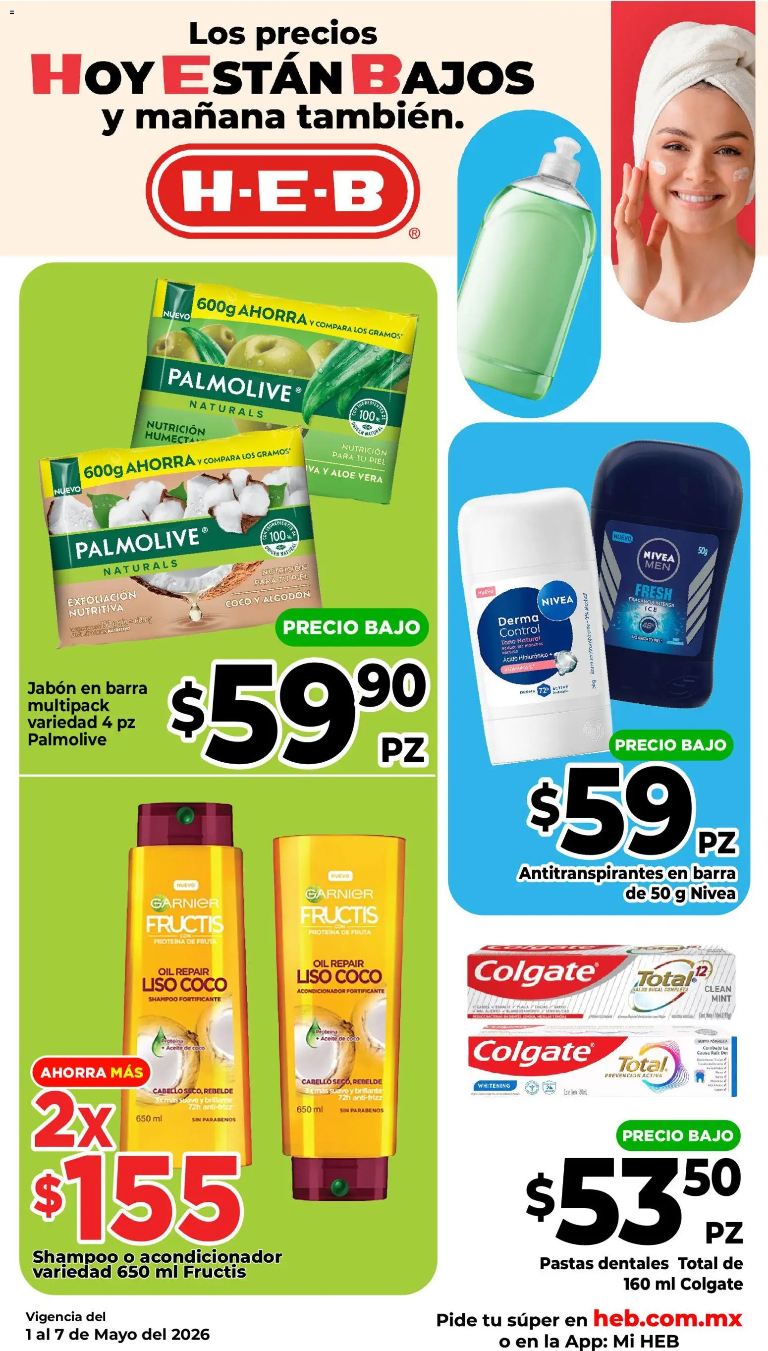 Nuevas ofertas de H-E-B válidas en toda la República Mexicana desde el 01.05.2026. ¡Encuentra las mejores ofertas en H-E-B folleto Calidad! | Página: 10