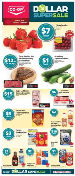 Preview of Co-op Food weekly flyer / circulaire from shop Co-op Food valid from Aug 6, 2026