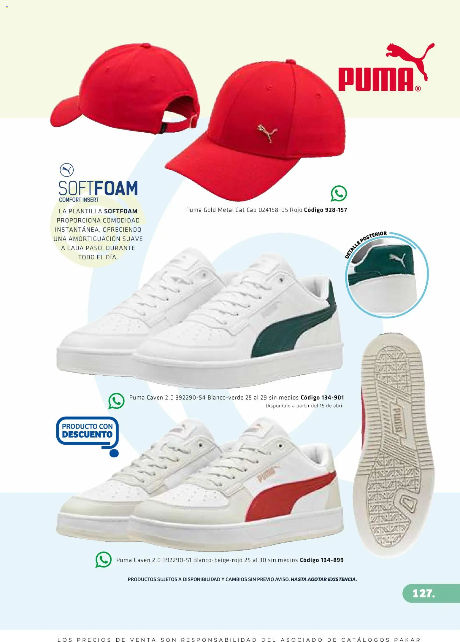 Nuevas ofertas de SC Pakar válidas en toda la República Mexicana desde el 27/02/2026. ¡Encuentra las mejores ofertas en SC Pakar catálogo Premium Men Tomo 2! | Página: 127