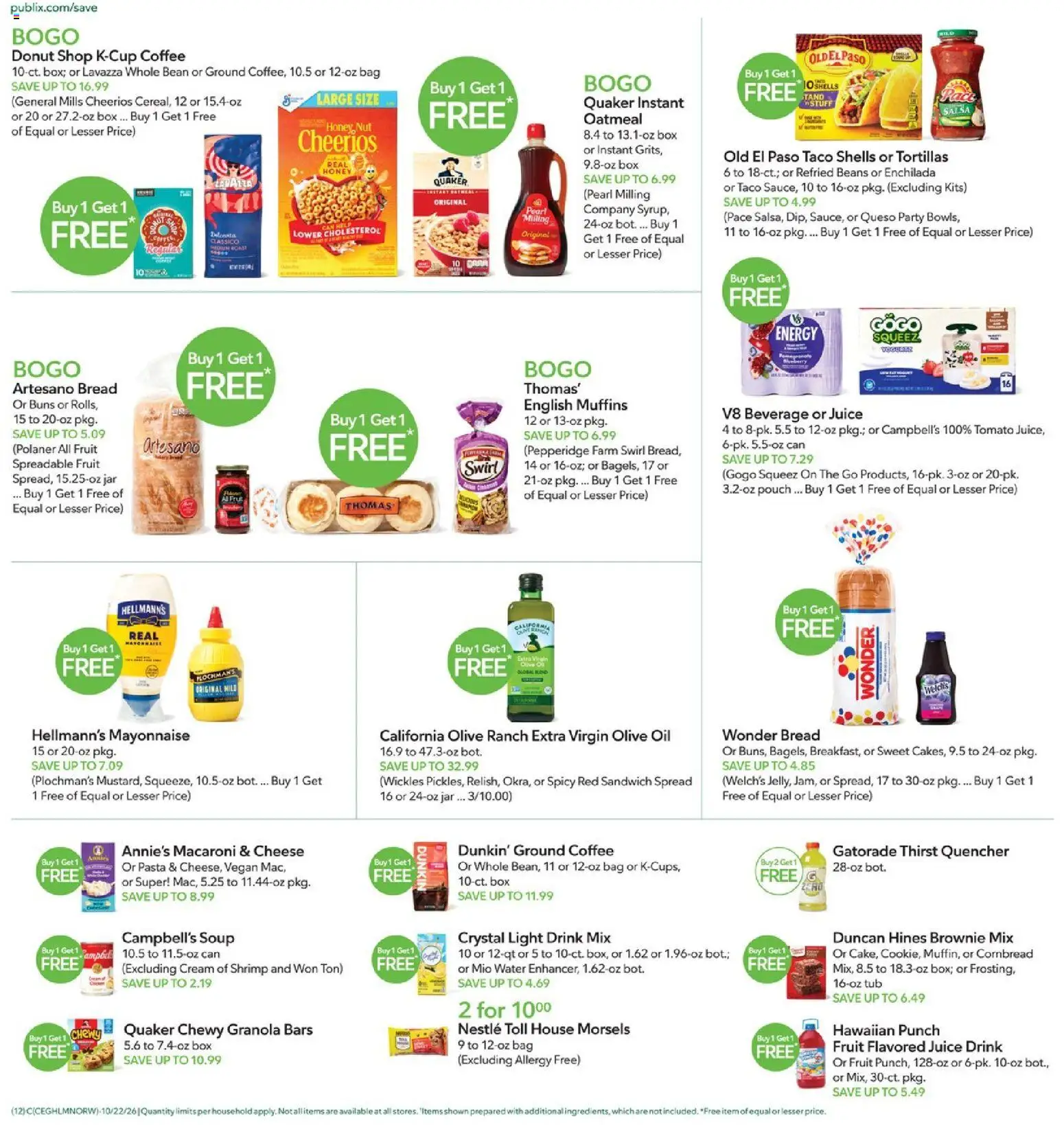 Publix Weekly Ad - valid from 10/21/2026 | Page: 12