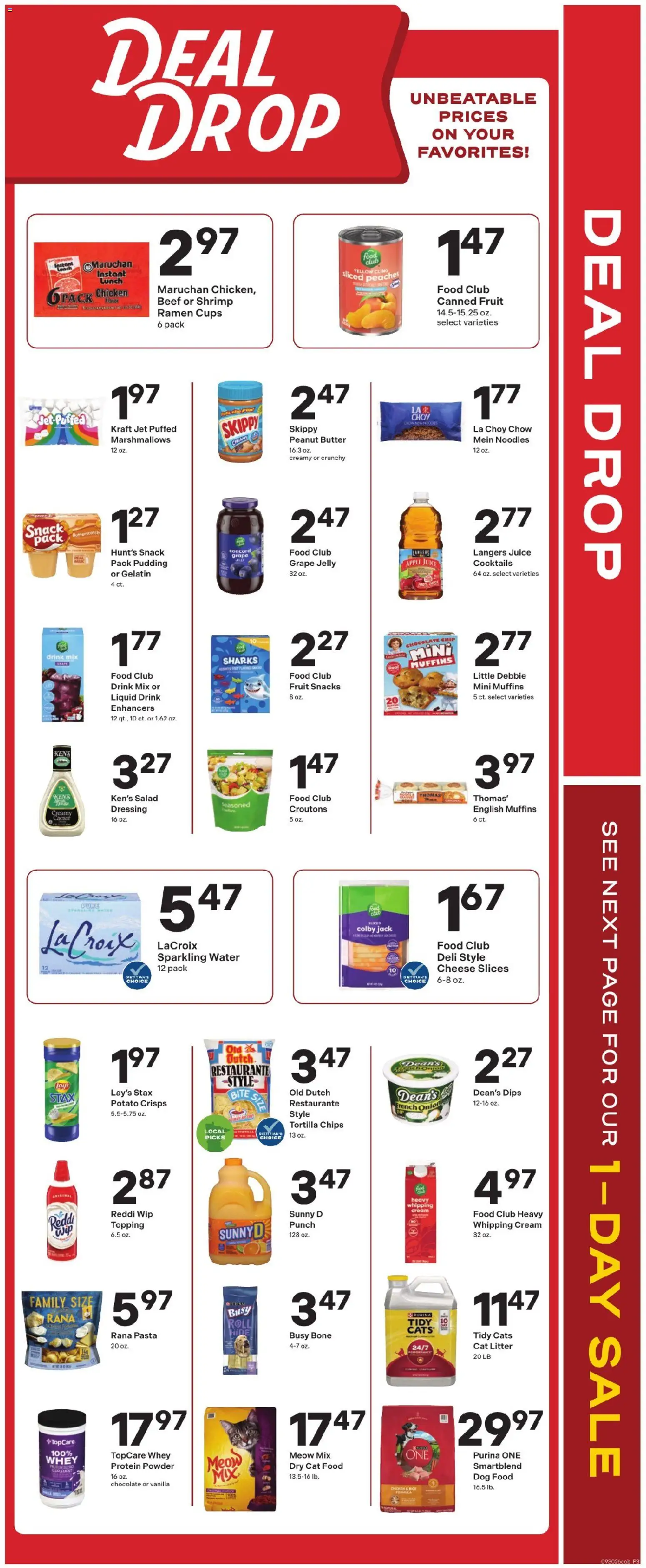 Coborn's Weekly Ad - valid from 09/30/2026 | Page: 3 | Products: Chips, Cream, Tortilla chips, Chocolate Chip