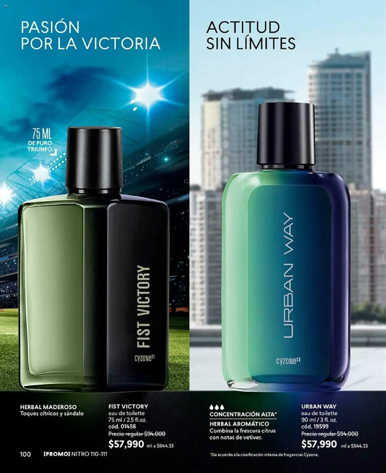 CyZone revista - valida desde el 17/08/2026 | Página: 100 | Productos: Eau de toilette