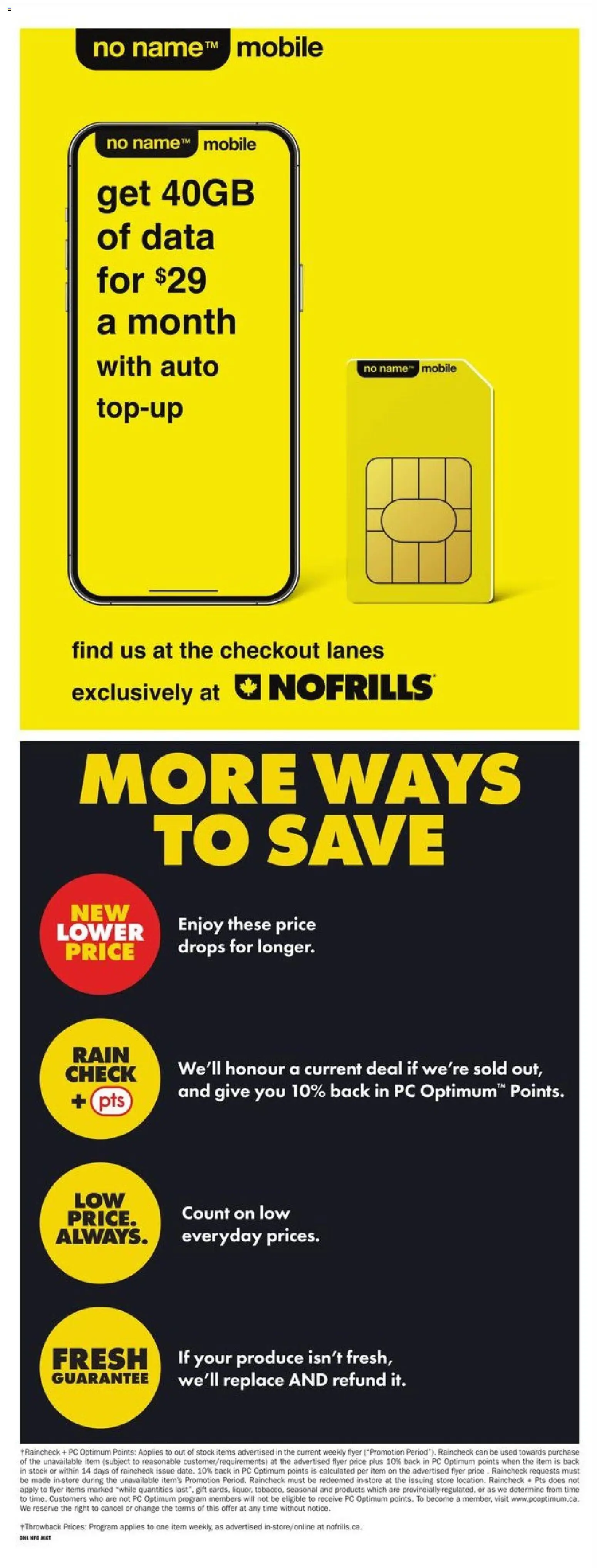 No Frills flyer valid from Jul 9, 2026 | Page: 12