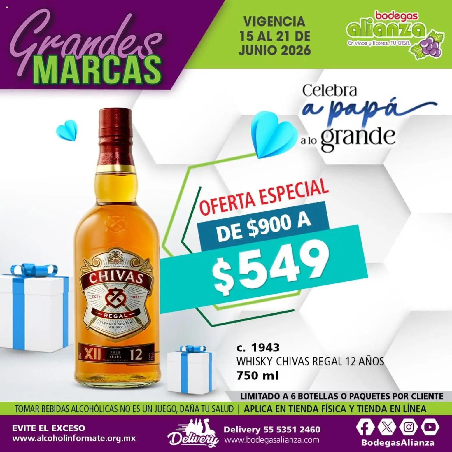Bodegas Alianza catálogo Grandes Marcas (15/06/2026 - 21/06/2026) — page 0