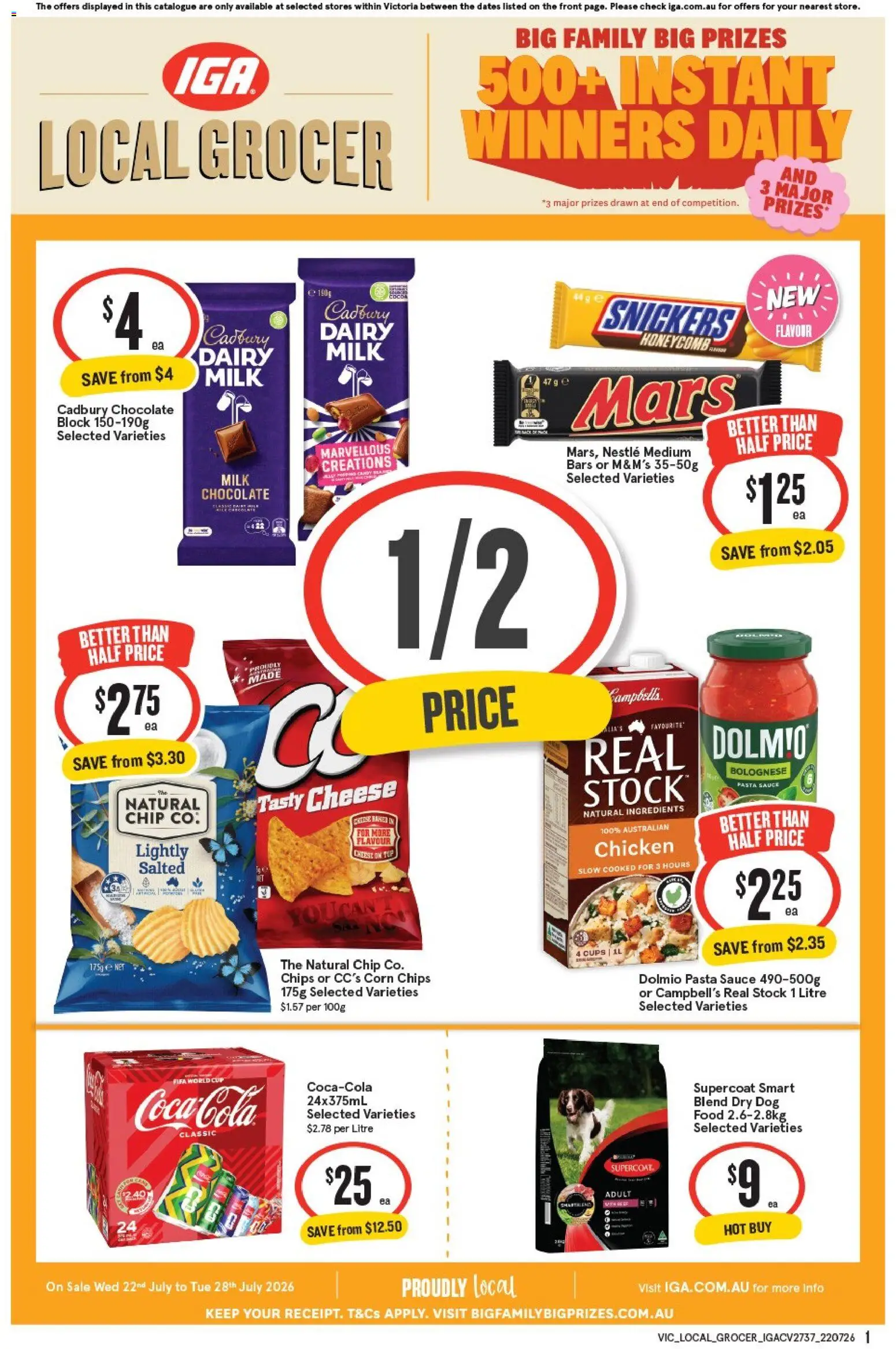 ﻿IGA catalogue from 22/07/2026 > Big discounts catalogue cover