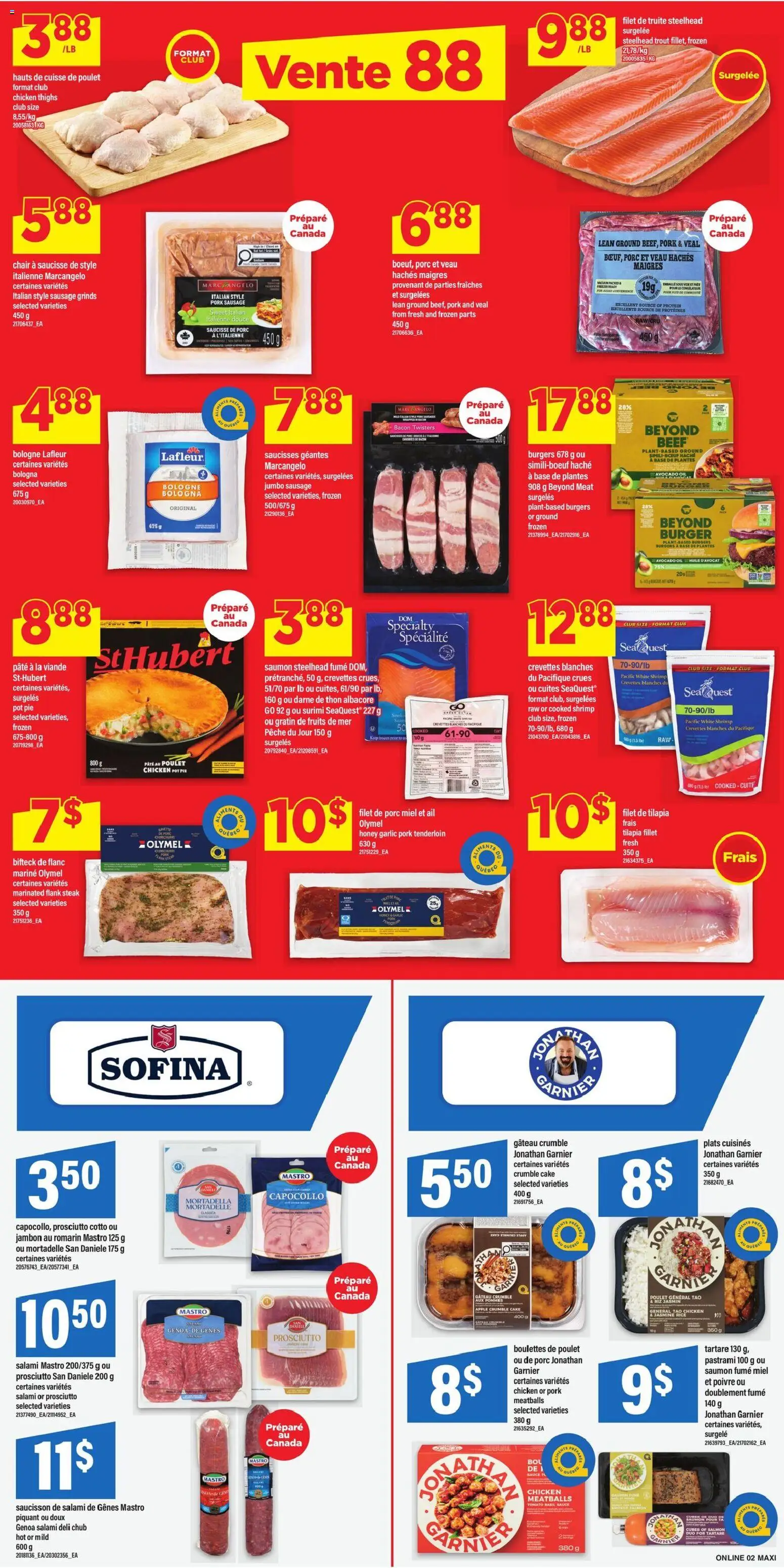 Maxi flyer valid from Jun 25, 2026 | Page: 5 | Products: Beef, Salami, Chicken, Pork