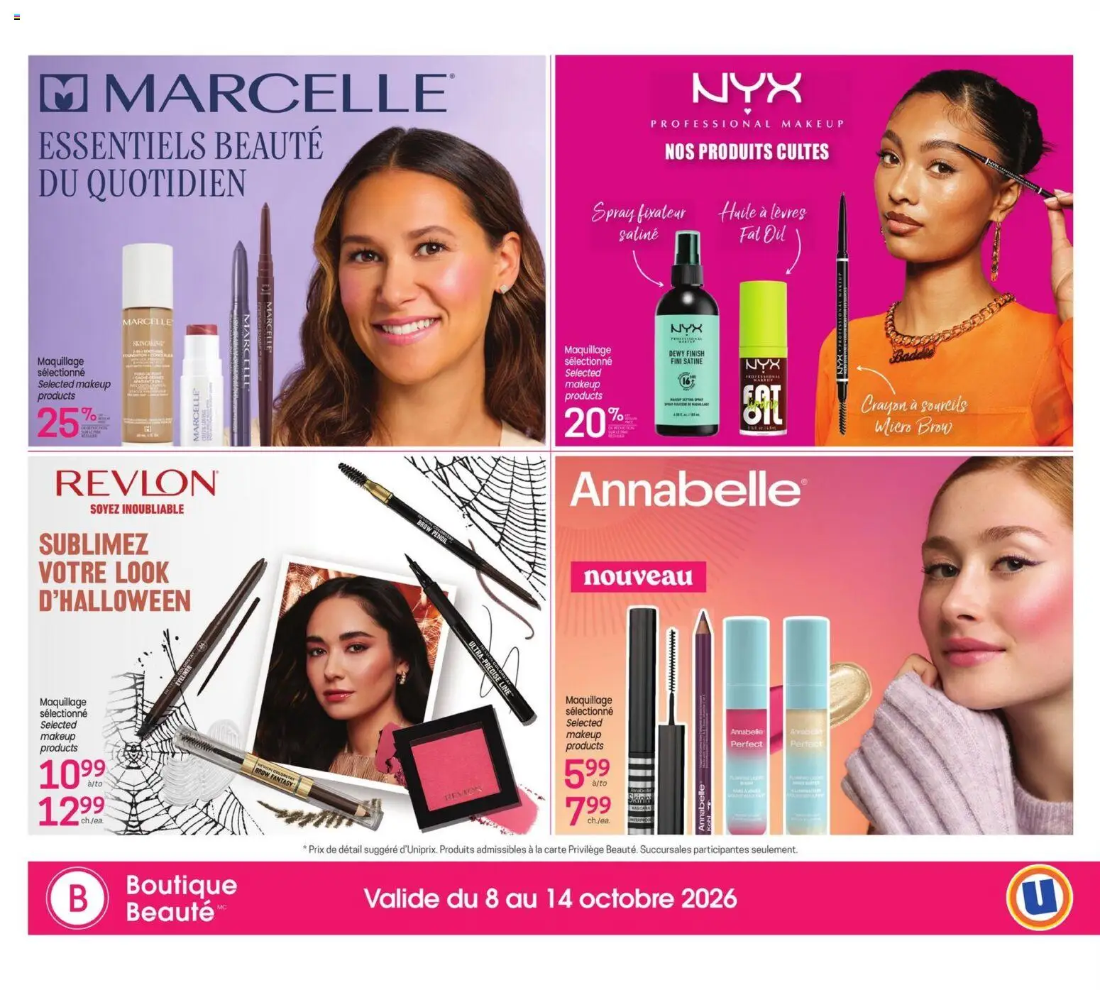 Uniprix flyer valid from Oct 8, 2026 | Page: 4