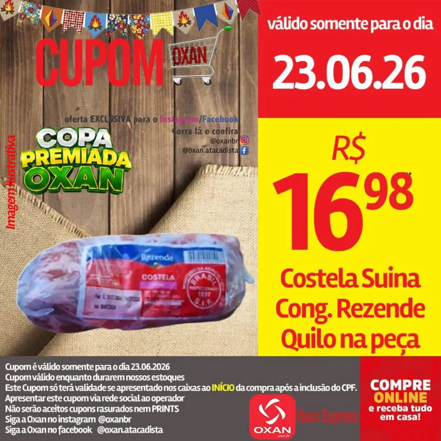 Oxan Atacadista Folheto - válido de 23/06/2026 | Página: 9 | Produtos: Copa