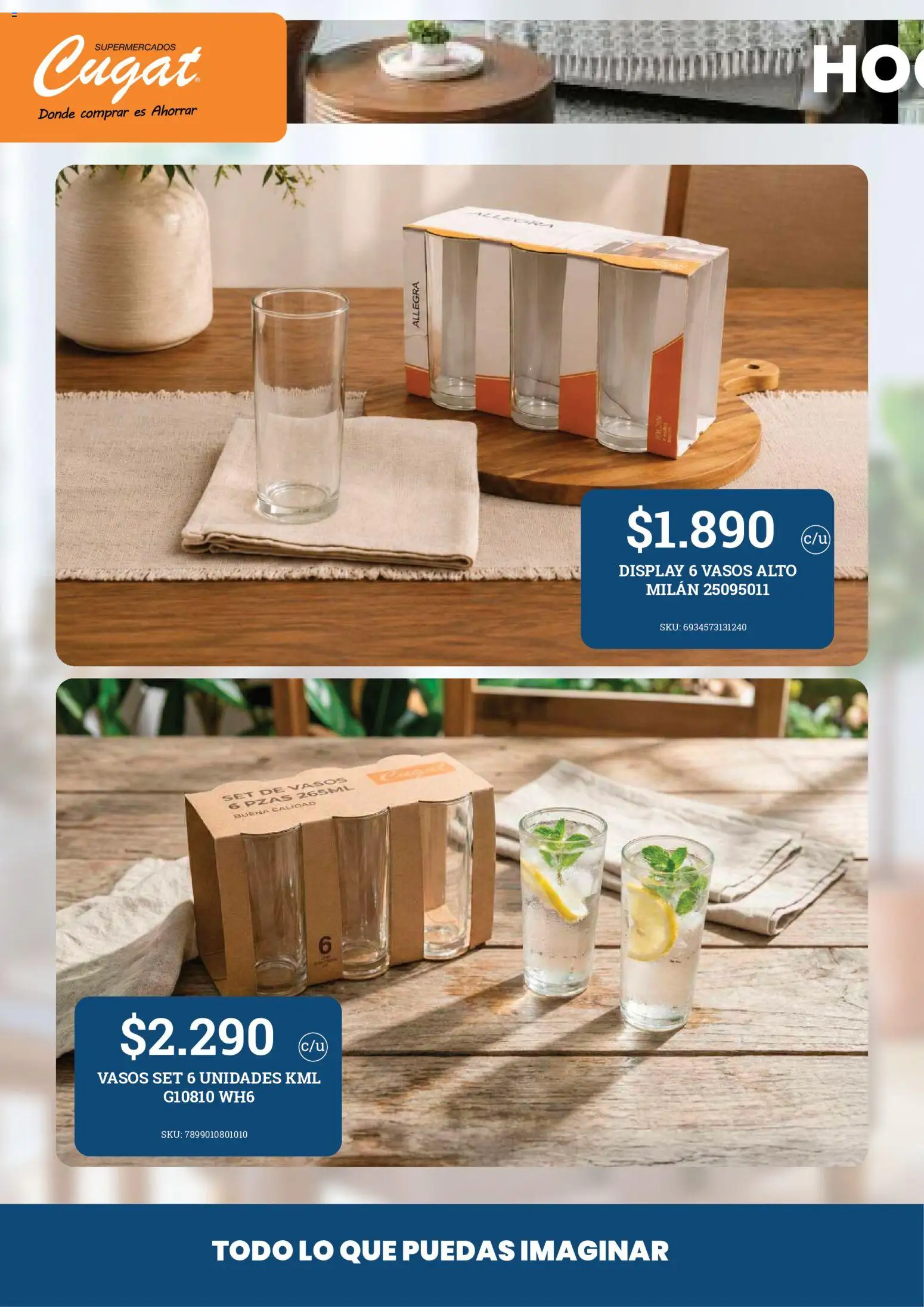 Catálogo Hogar Cugat │ válido desde el 28.06.2026 | Página: 26 | Productos: Vasos