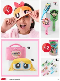 Preview of Kmart - School Holidays - valid from 24/06/2026 | Page: 51 | Products: Bath, Brush, Mask