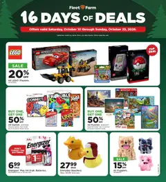 Preview of Mills Fleet Farm weekly ads valid from 10/10/2026