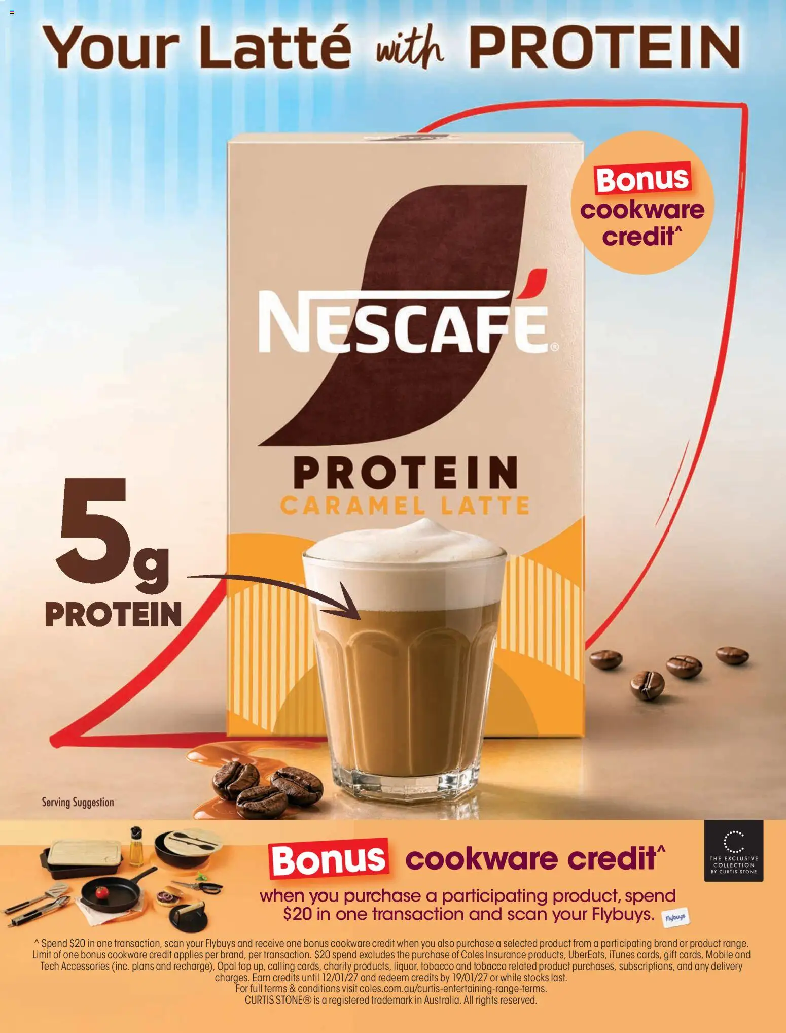 Coles catalogue - valid from 01/10/2026 | Page: 83 | Products: Protein, Coffee, Opal, Accessories
