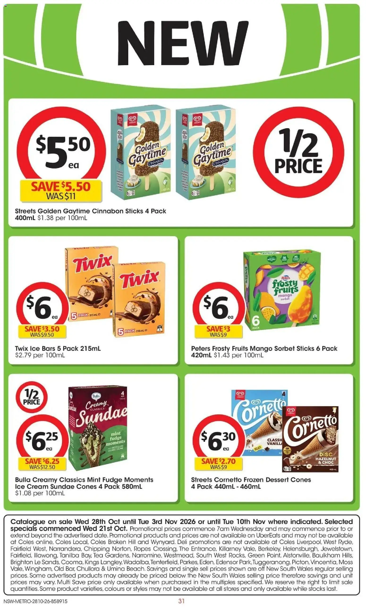 Coles catalogue - valid from 28/10/2026 | Page: 31